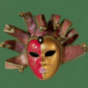 maschera_3 Máscara Veneciana Original «Rubí de San Marcos» — Carnaval de Venecia